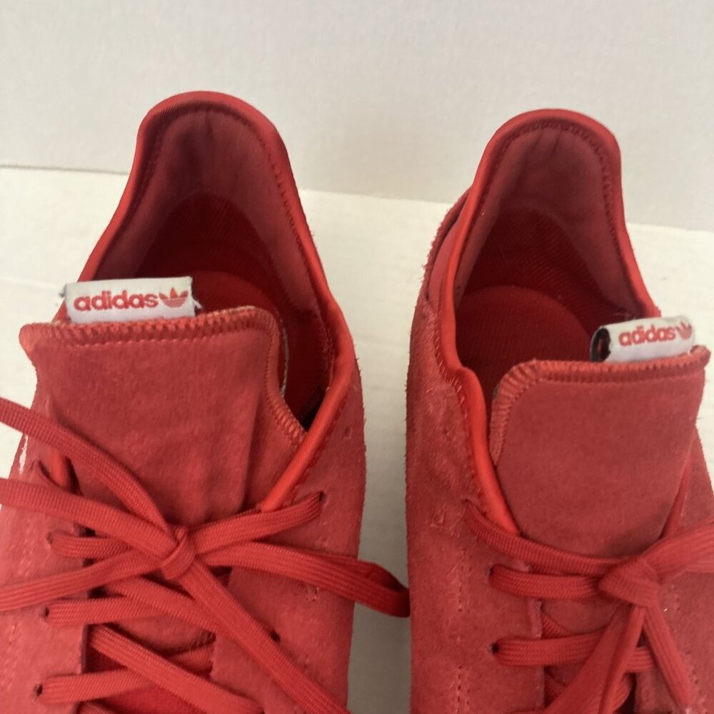 Adidas Sabalo Shoes Mens Size 13 Red Suede Skate Sneakers Low Top Classic Style - Picture 6 of 16